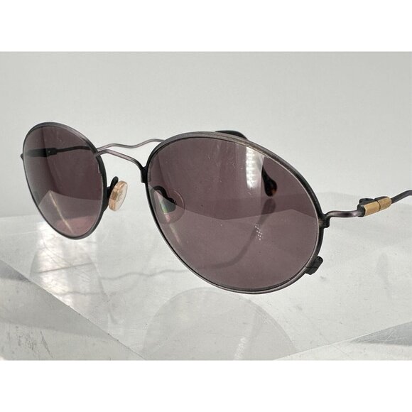 Ellen Tracy T200-11 Vintage Oval Sunglasses 52-18-140 Made In Austria (AB) main image 9